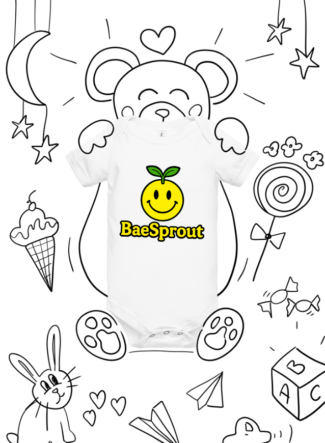 BaeSprout Neon Eco Bae Bodysuit