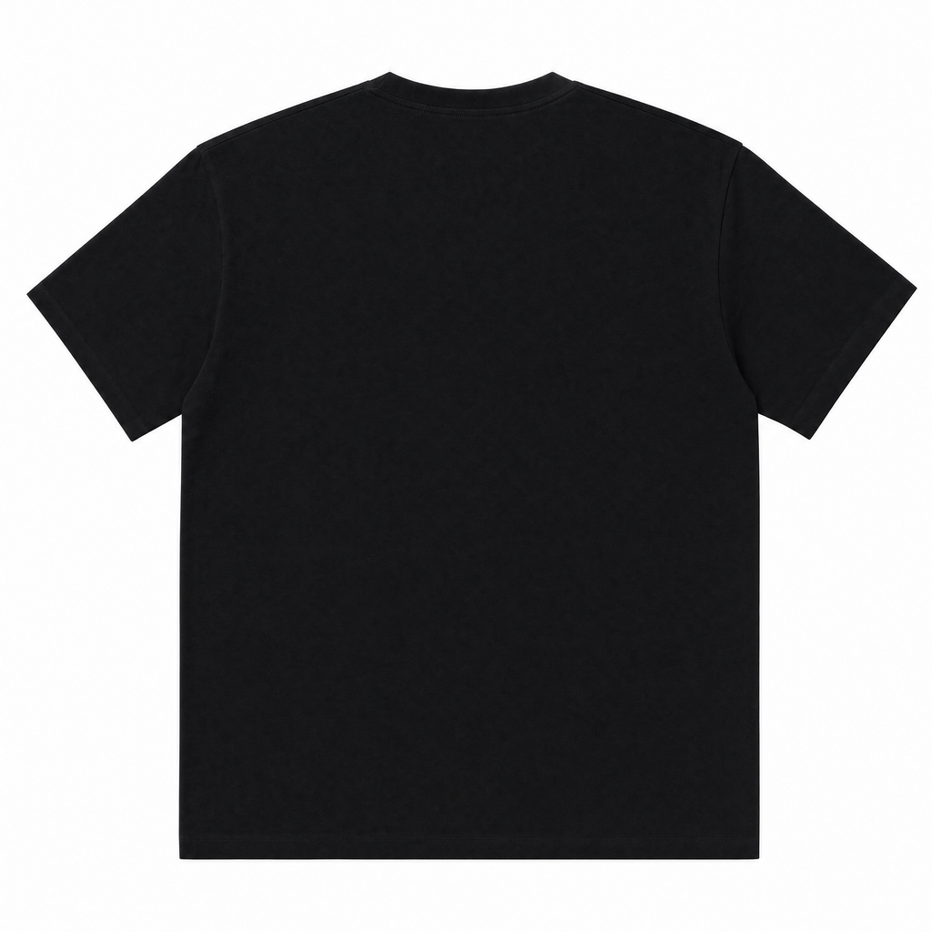 Fragmented Reality - Black Graphic T-Shirt
