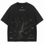 Memory Root - Premium Washed Black T-Shirt - BaeSprout.com