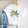 Graphic Floral Tee for Women - BaeSprout.com