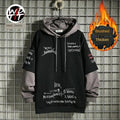 Mock Two - Piece Graphic Hoodie - Y2K Hip Hop - BaeSprout.com