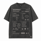 User Manual - Premium Washed Black T-Shirt - BaeSprout.com