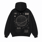 Message Board - Premium Washed Black Hoodie - BaeSprout.com