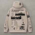 Headline Hustle - Premium Oatmeal Hoodie - BaeSprout.com