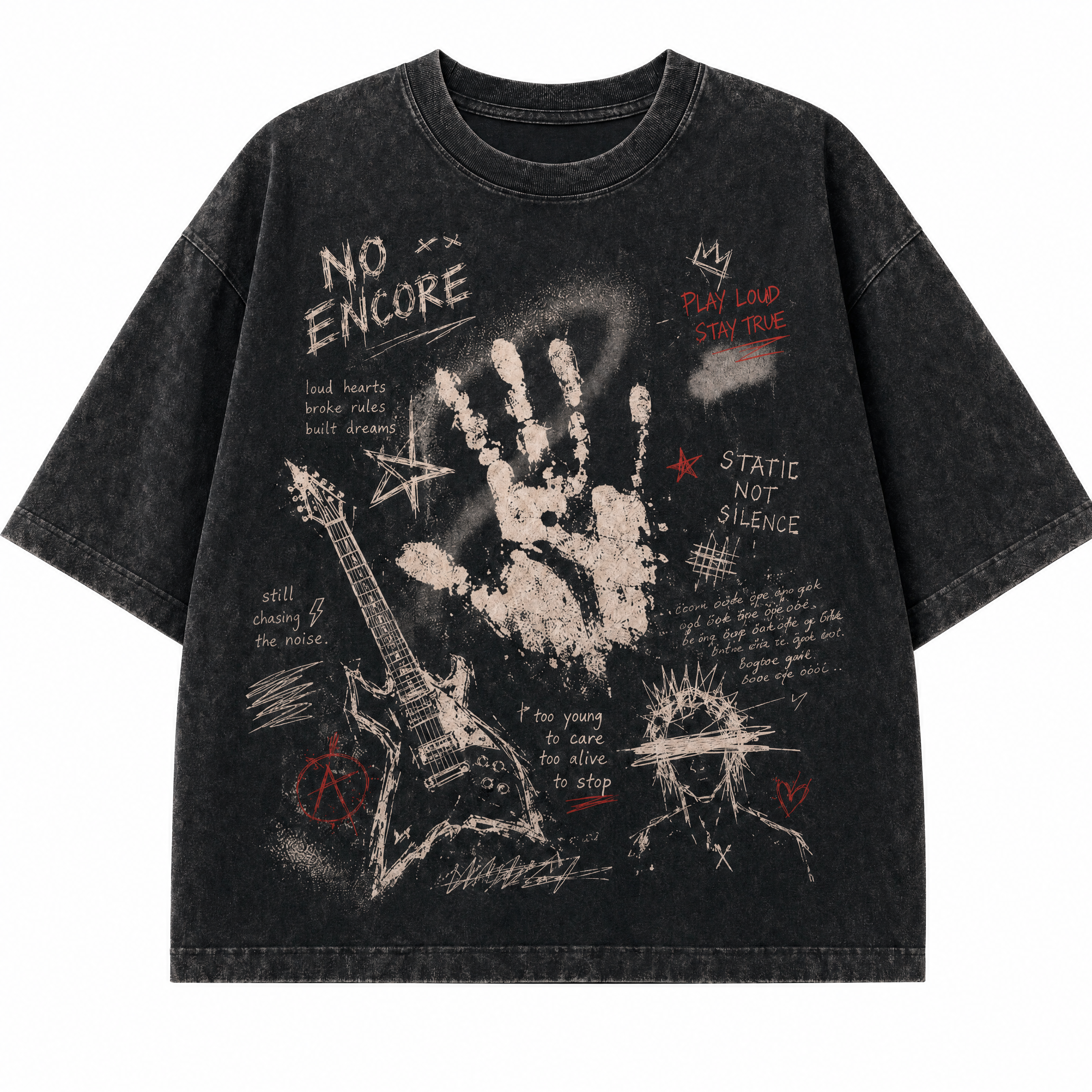 No Encore - Vintage Wash Graphic T-Shirt