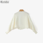 V - Neck Long Sleeve Sweater for Women - BaeSprout.com