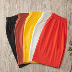 Cotton Linen Harem Pants with Elastic Waist — Boho Casual Summer - BaeSprout.com
