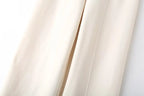 Bomber Jacket Wide Leg Pants Set Two Piece — Quiet Luxury Y2K Streetwear - BaeSprout.com