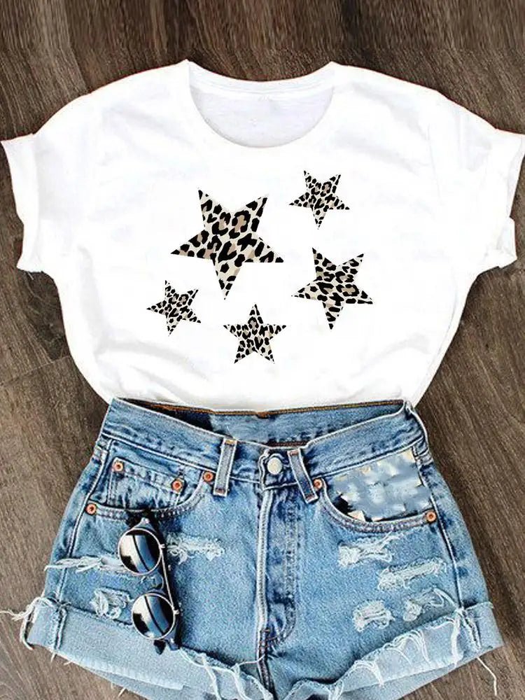Casual Short Sleeve Women’s Summer Top - BaeSprout.com