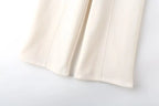 Bomber Jacket Wide Leg Pants Set Two Piece — Quiet Luxury Y2K Streetwear - BaeSprout.com