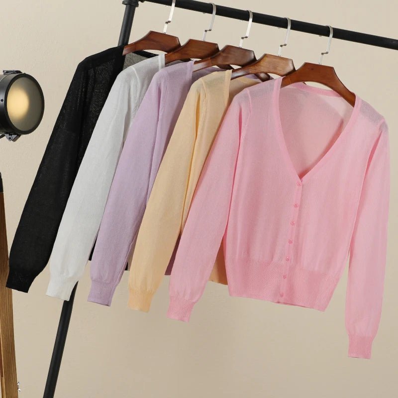 Cropped Summer Cardigan for Women - BaeSprout.com