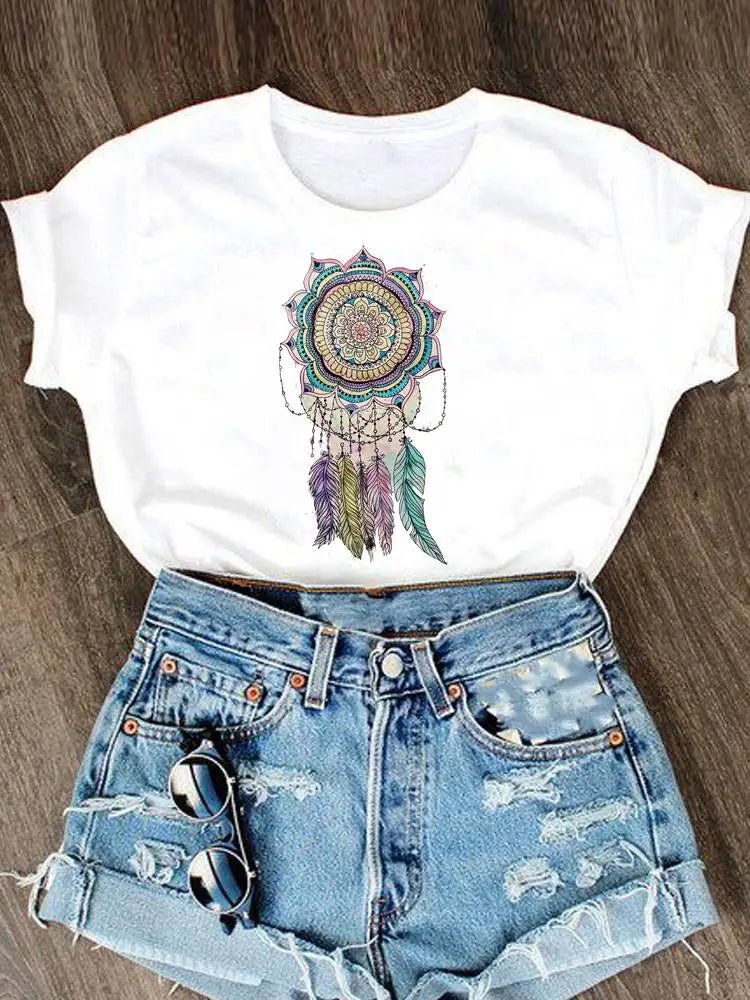 Casual Short Sleeve Women’s Summer Top - BaeSprout.com