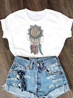 Casual Short Sleeve Women’s Summer Top - BaeSprout.com