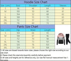 Color Block Hoodie Jogger Set Two Piece Heartbeat — Y2K Sporty Streetwear - BaeSprout.com