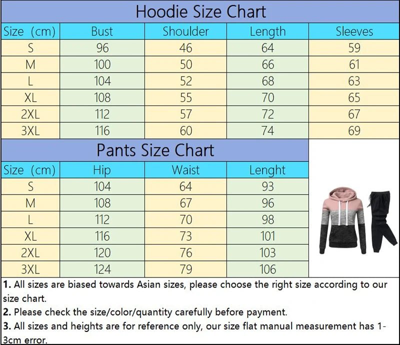 Color Block Hoodie Jogger Set Two Piece Heartbeat — Y2K Sporty Streetwear - BaeSprout.com