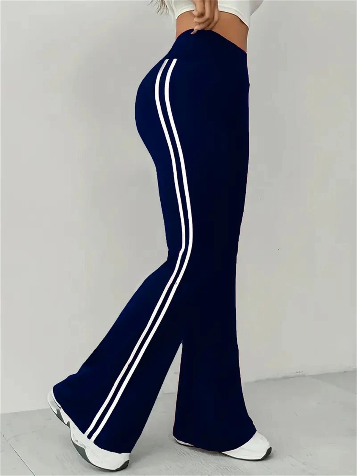 Women's High - Waist Slim Flare Pants - BaeSprout.com