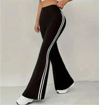 Women's High - Waist Slim Flare Pants - BaeSprout.com