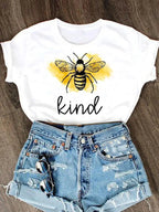 Casual Short Sleeve Women’s Summer Top - BaeSprout.com