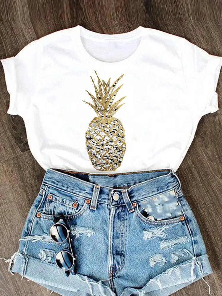 Casual Short Sleeve Women’s Summer Top - BaeSprout.com
