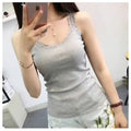 Lace Trim Sleeveless Tank Top - BaeSprout.com