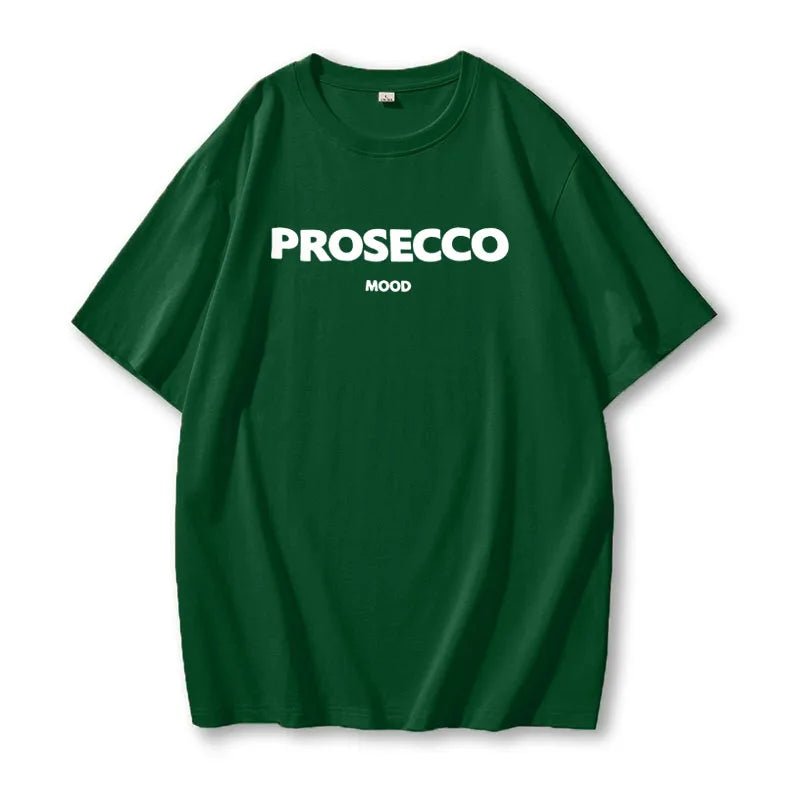 Prosecco Mood Graphic Tee — Clean Girl Casual - BaeSprout.com
