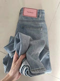Wide - Leg Vintage Streetwear Jeans - BaeSprout.com
