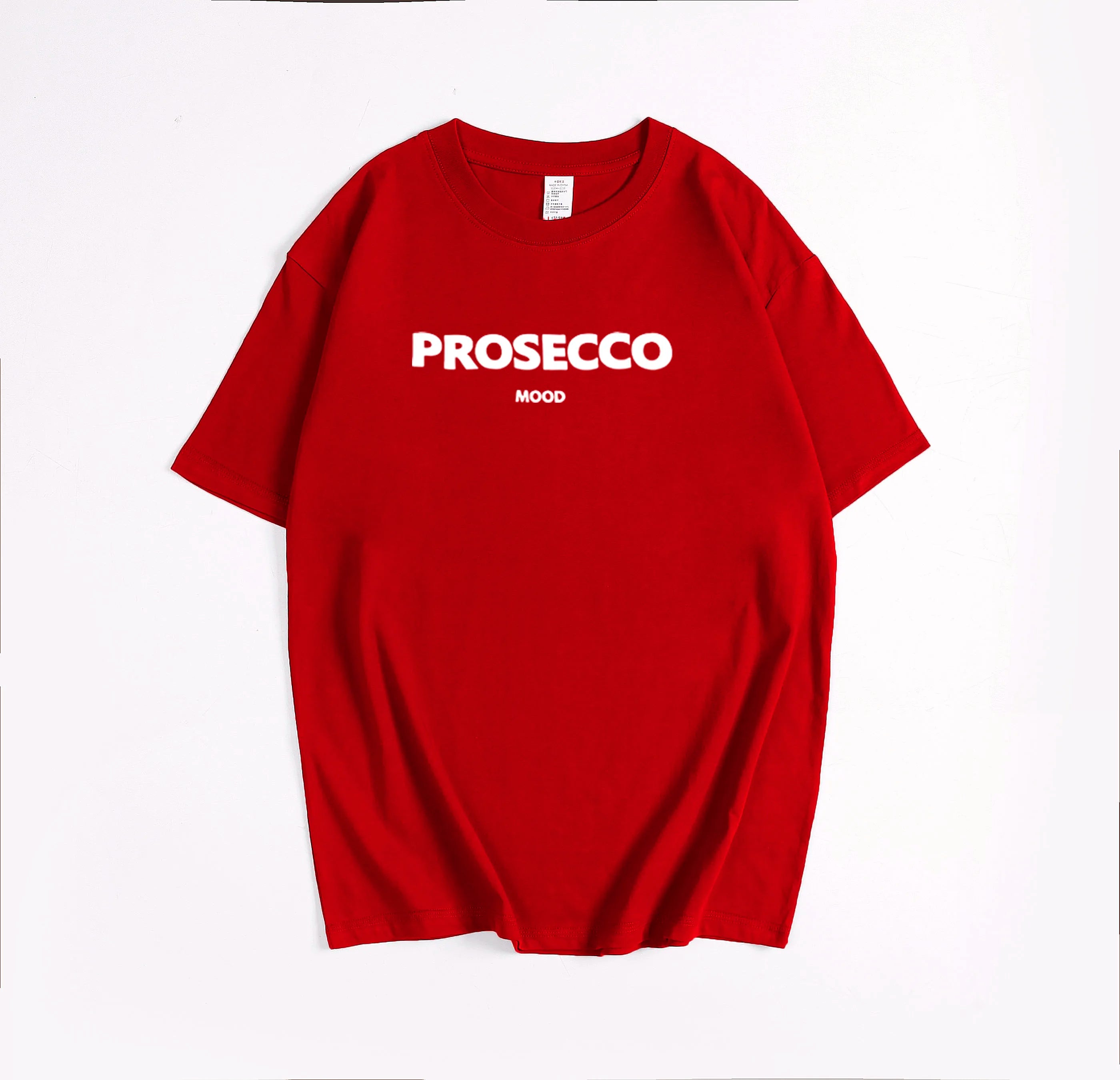 Prosecco Mood Graphic Tee — Clean Girl Casual - BaeSprout.com