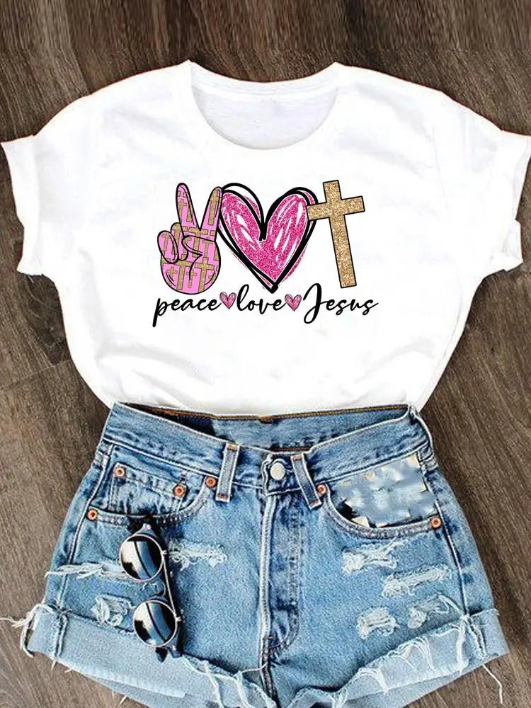 Casual Short Sleeve Women’s Summer Top - BaeSprout.com