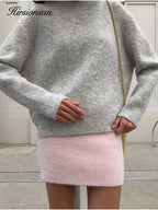 Basic O - Neck Sweater for Women - BaeSprout.com
