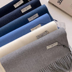 Cashmere Feel Tassel Scarf Oversized Wrap — Quiet Luxury Winter Essential - BaeSprout.com