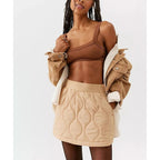 Ribbed Scoop Neck Cami Bra Top with Thick Straps — Y2K Minimal - BaeSprout.com