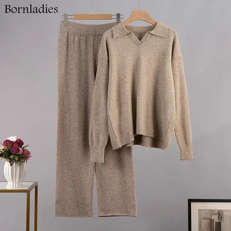 Bornladies Winter Knitted 2 - Piece Set - BaeSprout.com