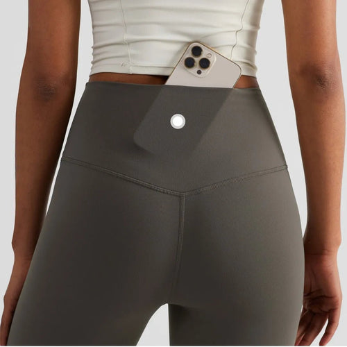 Butter - Soft High Waist Yoga Leggings Slim Fit — Athleisure Gym Everyday - BaeSprout.com