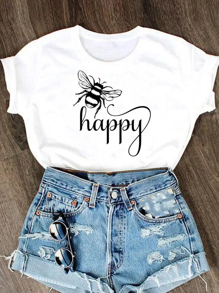 Casual Short Sleeve Women’s Summer Top - BaeSprout.com