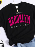 Brooklyn New York Graphic Tee - Y2K Streetwear - BaeSprout.com
