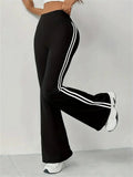 Women's High - Waist Slim Flare Pants - BaeSprout.com