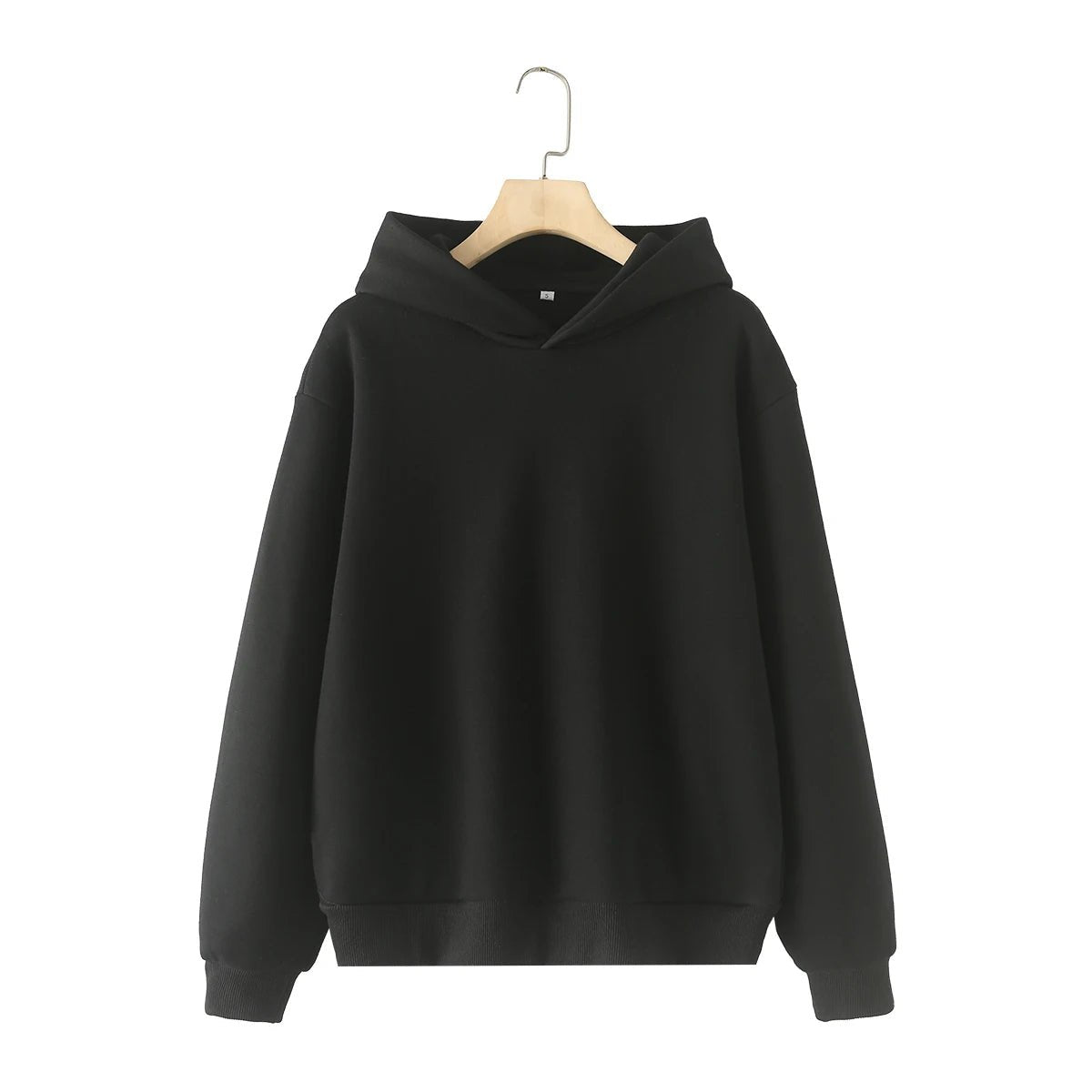 V - Neck Hoodie Wide Leg Pants Set Two Piece Fleece — Quiet Luxury Casual - BaeSprout.com