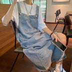 Denim Overall Dress for Women - BaeSprout.com