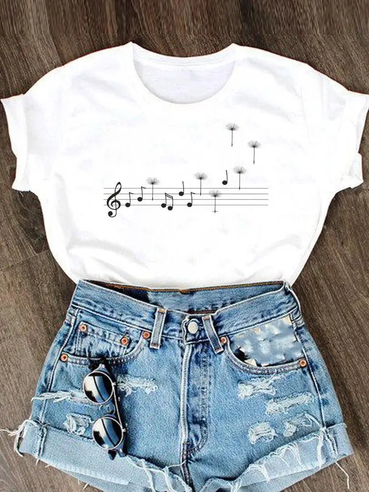 Casual Short Sleeve Women’s Summer Top - BaeSprout.com