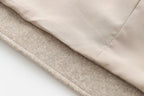 Cropped Zip - Up Jacket Collared Patch Pocket — Quiet Luxury Old Money - BaeSprout.com