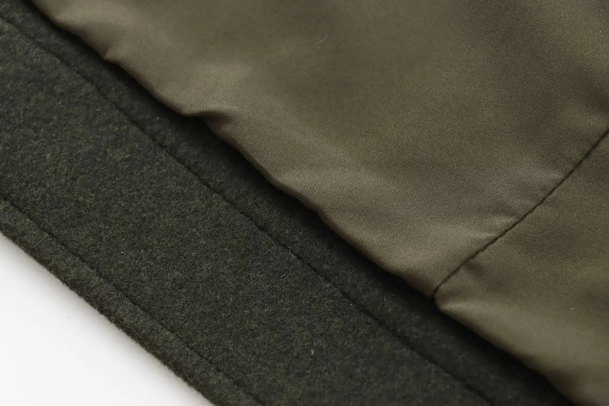 Cropped Zip - Up Jacket Collared Patch Pocket — Quiet Luxury Old Money - BaeSprout.com