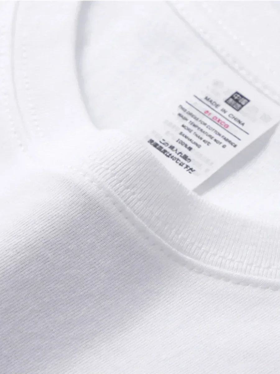 100% Cotton Oversized Basic Tee — Clean Girl Minimal - BaeSprout.com