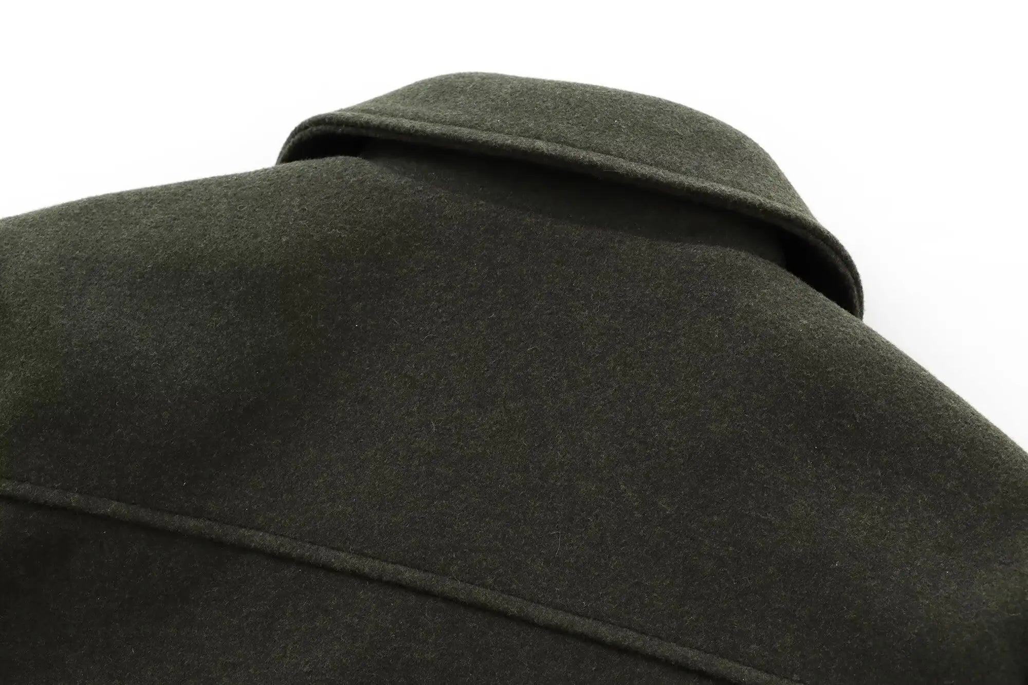 Cropped Zip - Up Jacket Collared Patch Pocket — Quiet Luxury Old Money - BaeSprout.com