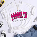 Brooklyn New York Graphic Tee - Y2K Streetwear - BaeSprout.com