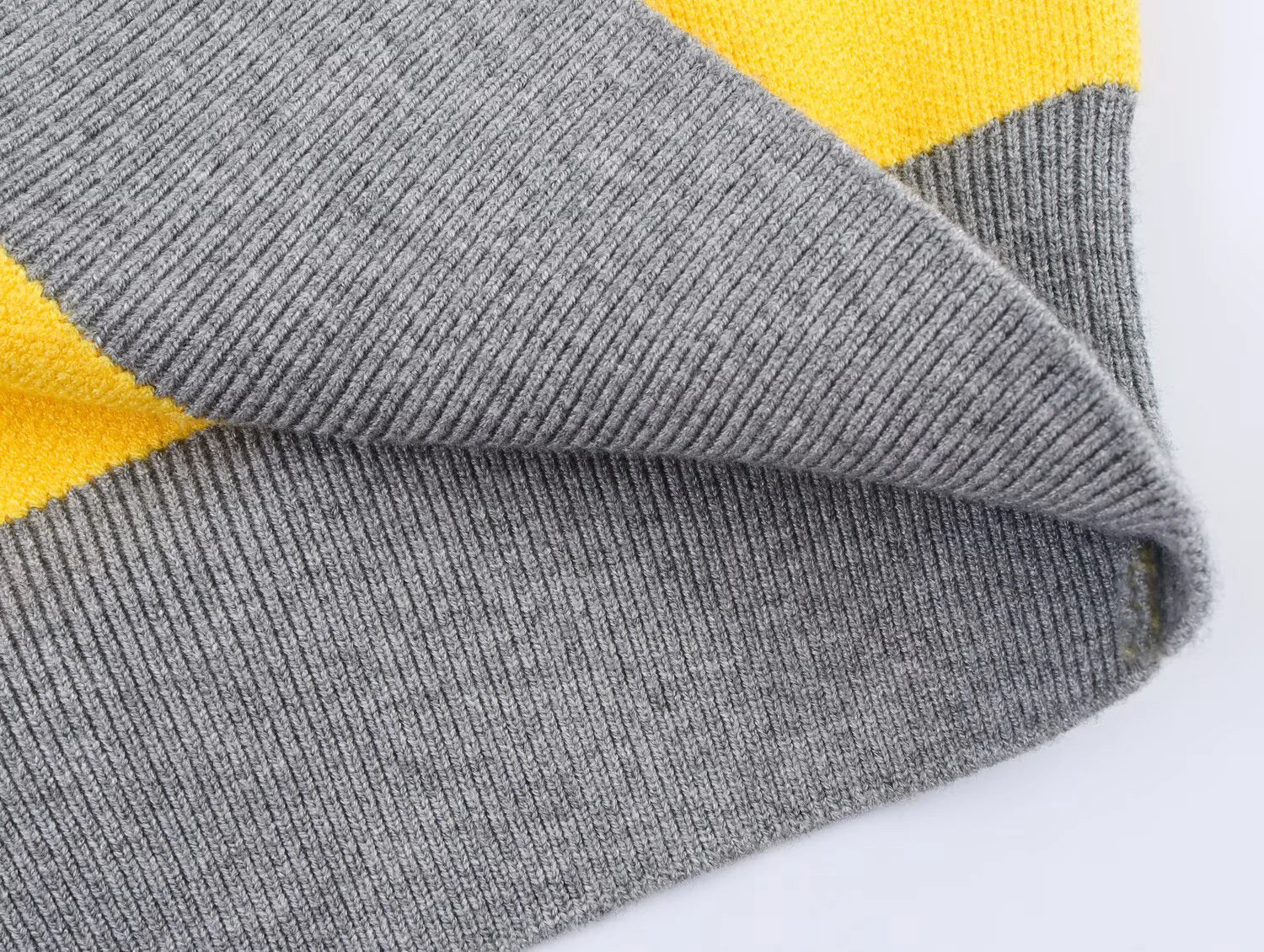 Striped Polo Collar Knit Sweater with Loose Fit — Preppy Y2K - BaeSprout.com