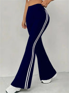 Women's High - Waist Slim Flare Pants - BaeSprout.com