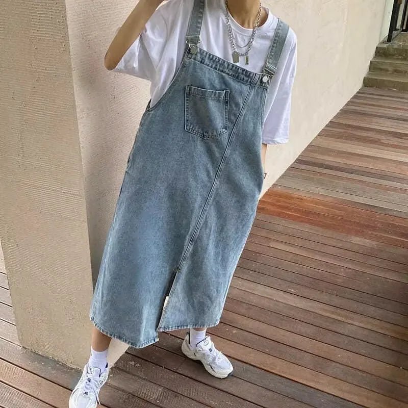 Denim Overall Dress for Women - BaeSprout.com