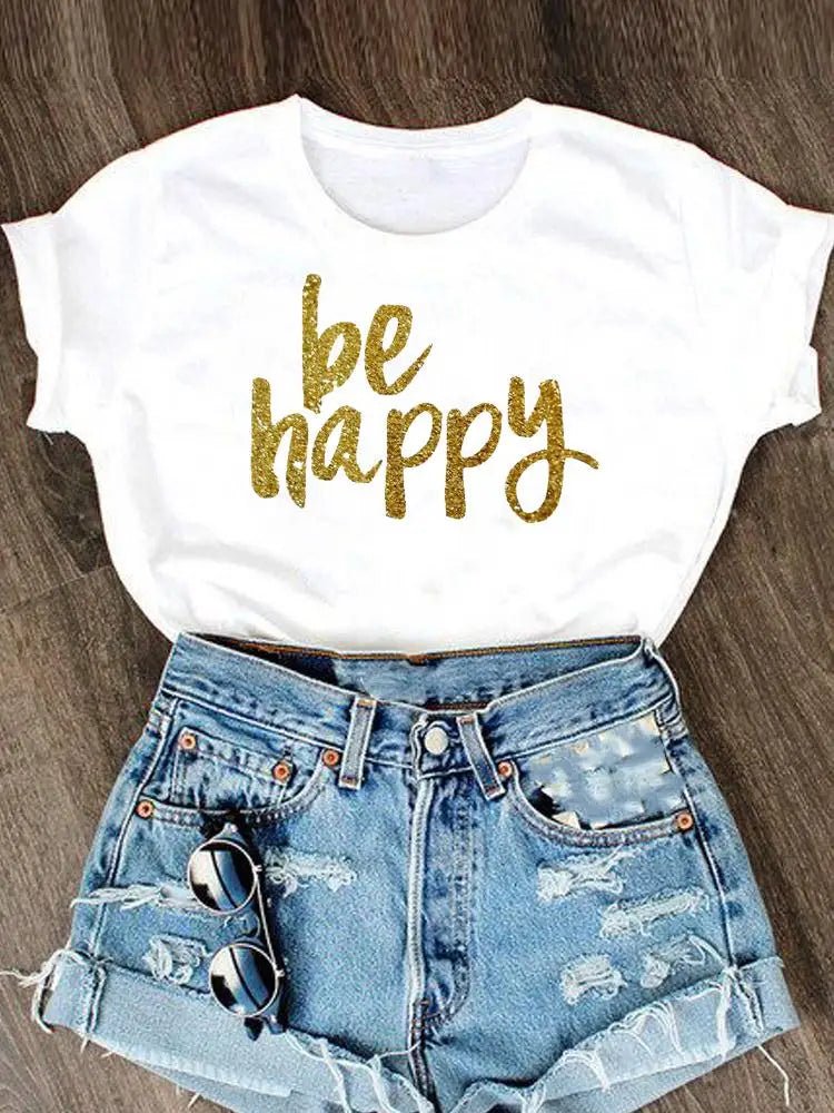 Casual Short Sleeve Women’s Summer Top - BaeSprout.com