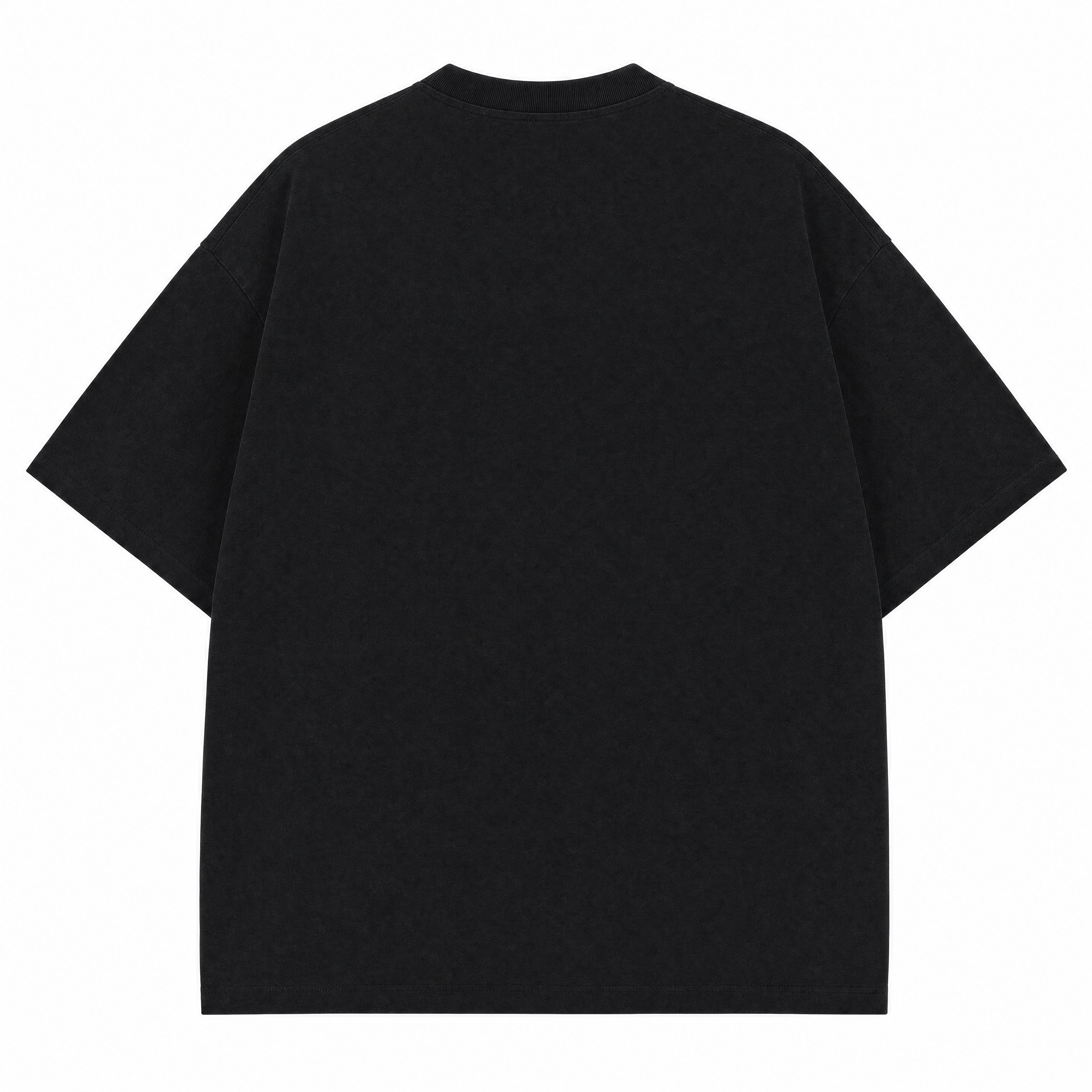 Rooted Manifesto - Washed Black Boxy Tee