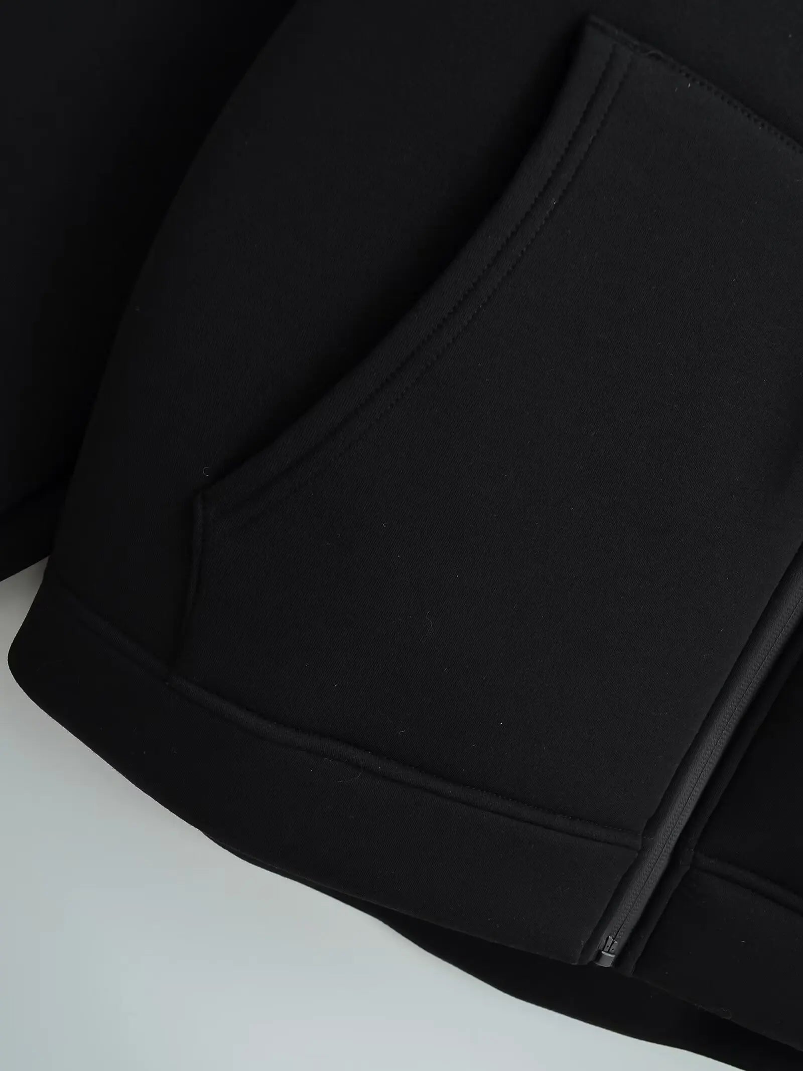 Oversized Zip - Up Hoodie Big Pocket Loose Fit — Clean Girl Y2K Essential - BaeSprout.com